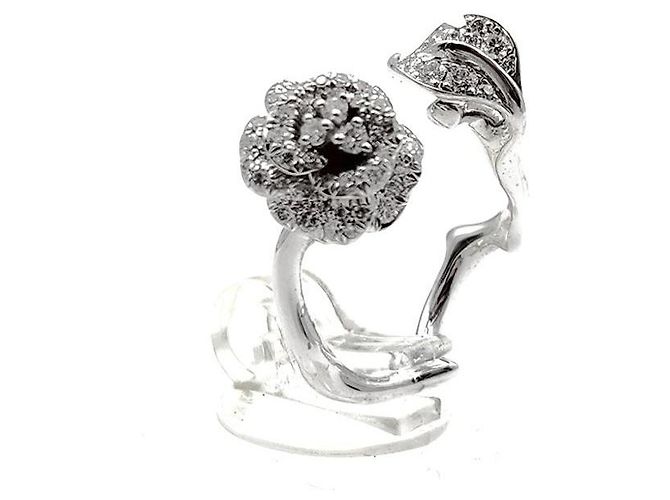 Christian Dior Rose Bagatelle Diamantring Silber - Ansicht 5