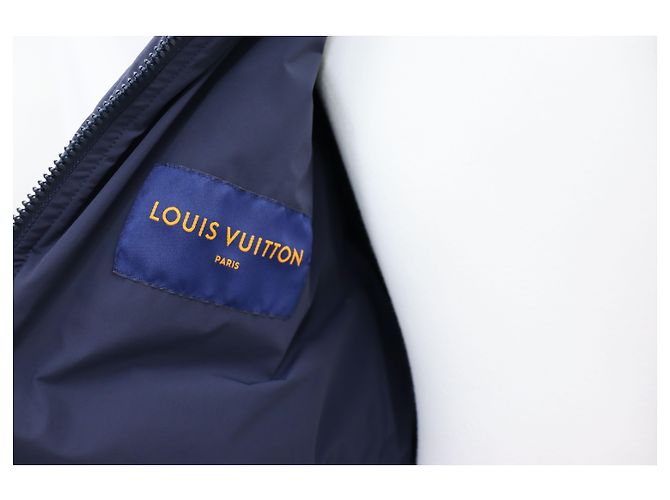 Louis Vuitton LVSE Monogramm Steppbomberjacke Blau - Ansicht 7