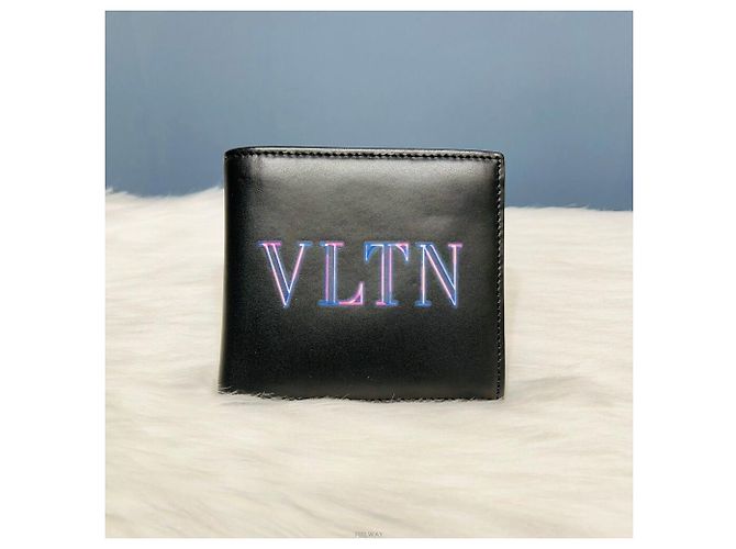 Valentino Garavani VLTN Alphabet Wallet Black - view 2