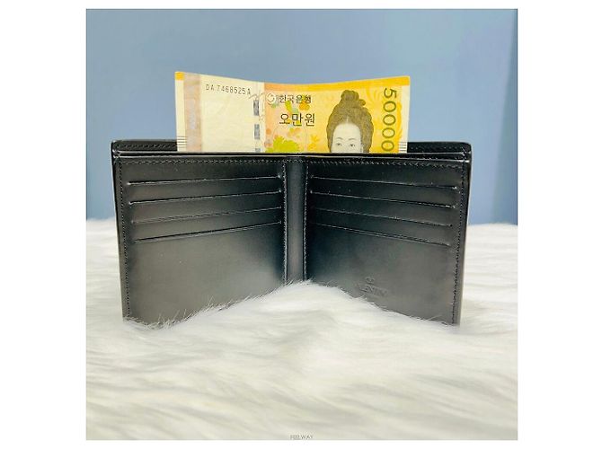 Valentino Garavani VLTN Alphabet Wallet Black - view 4