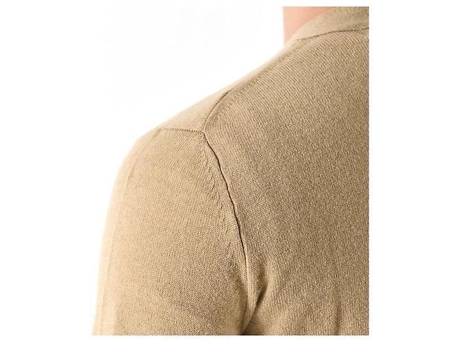 Comme Des Garcons Invader Pixel Wappen Wolle Cardigan Camel AZ Orange - Ansicht 13