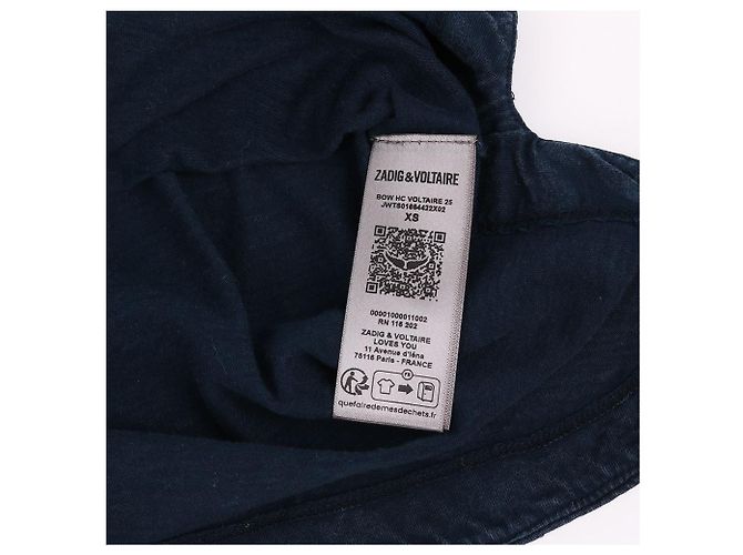 Zadig & Voltaire Camiseta estampada para mujer VOLTAIRE Azul - vista 8
