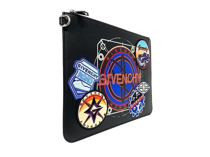 Givenchy Pochette ornée d'empiècements Multicolore - vue 10