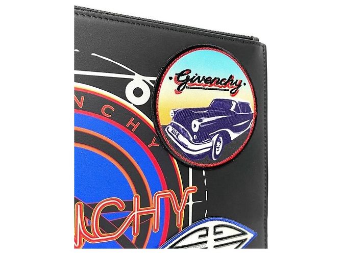 Givenchy Pochette ornée d'empiècements Multicolore - vue 4