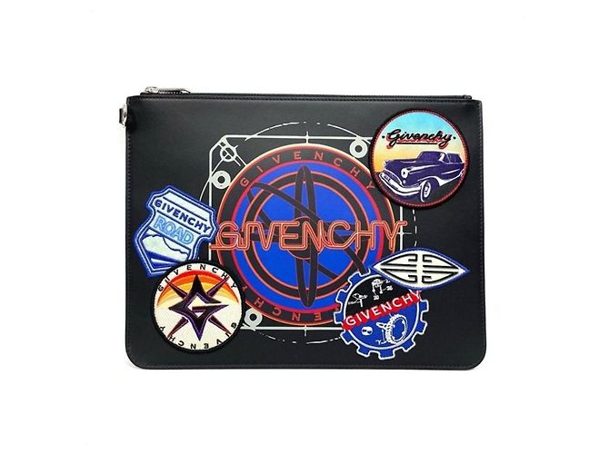 Givenchy Pochette ornée d'empiècements Multicolore - vue 6