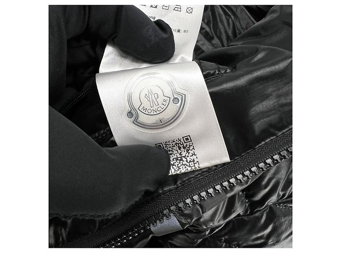 Giacca leggera con cappuccio Moncler Laughet Nero - vista 10