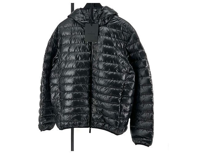 Giacca leggera con cappuccio Moncler Laughet Nero - vista 2
