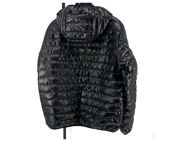 Giacca leggera con cappuccio Moncler Laughet Nero - vista 3