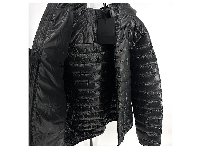 Giacca leggera con cappuccio Moncler Laughet Nero - vista 7