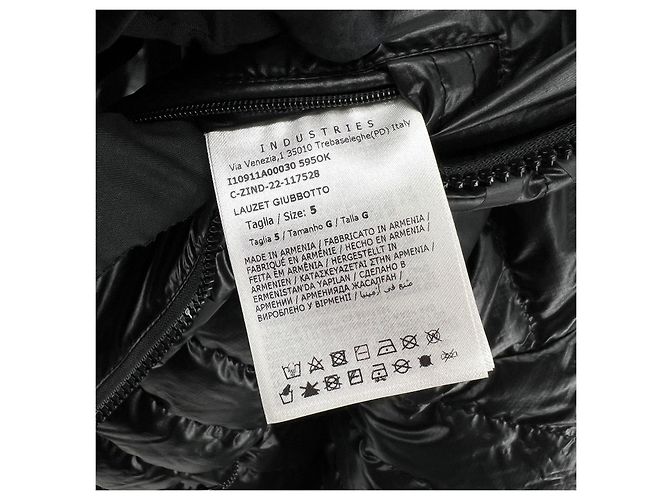 Giacca leggera con cappuccio Moncler Laughet Nero - vista 9