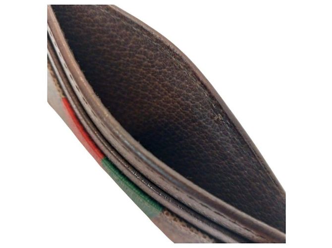 Gucci Tarjetero GG Supreme estampado Tiger Multicolor - vista 2