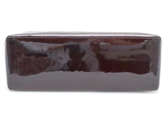 Louis Vuitton Borsa Tote Monogram Vernis Amarante Wilshire PM Multicolore - vista 13