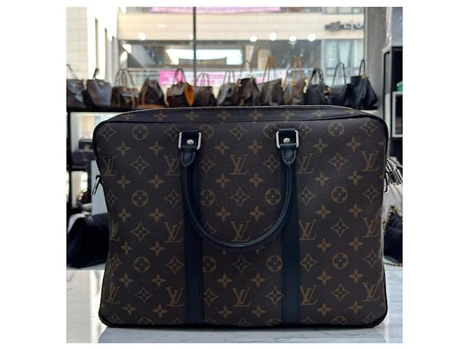 Louis Vuitton Portadocumenti da Viaggio PM Nero - vista 2