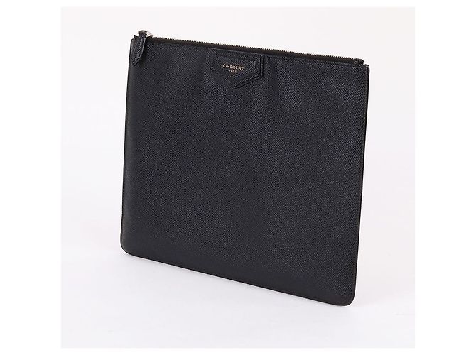 Givenchy Clutch Antigona Black Medium Unisex Nero - vista 4
