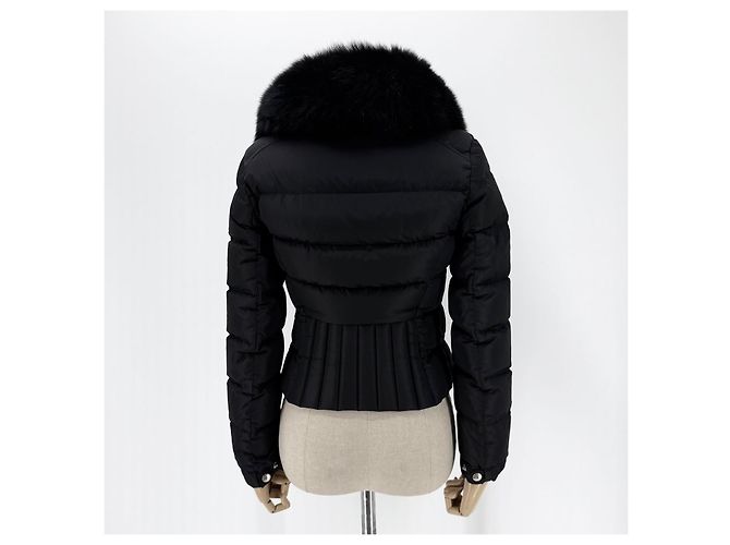 Double Prada Kurze gesteppte Damenjacke aus Nylon mit Triangle-Logo - Ansicht 6
