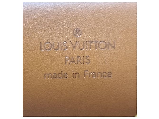 Louis Vuitton Porte-documents Serviette en cuir Epi Fermoir Camel - vue 20