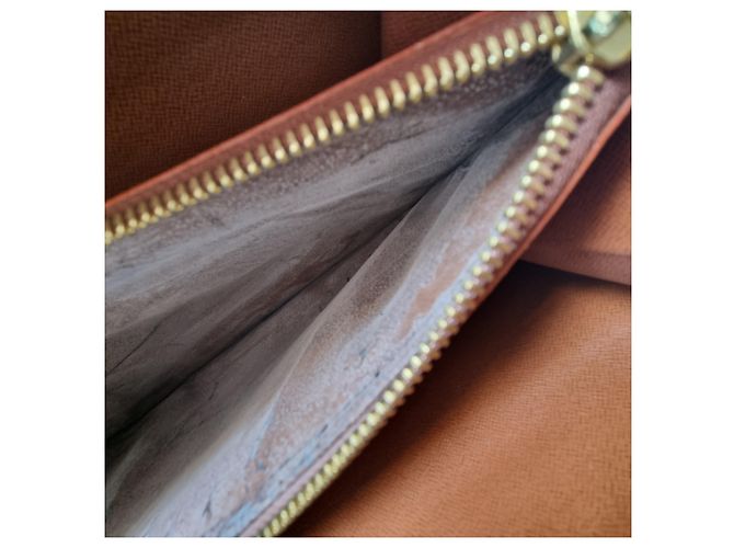 Louis Vuitton Porte-documents Serviette en cuir Epi Fermoir Camel - vue 21