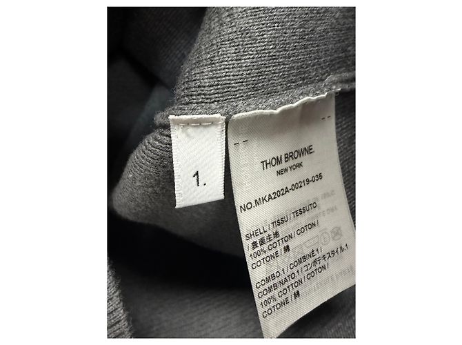 Thom Browne Punto Milano Negro - vista 8
