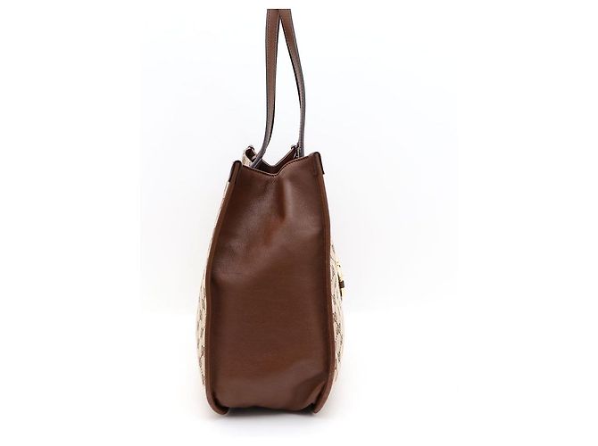 Horsebit 1955 Gucci Borsa Tote e Borsa a Spalla in Tela Horsebit Marrone - vista 4