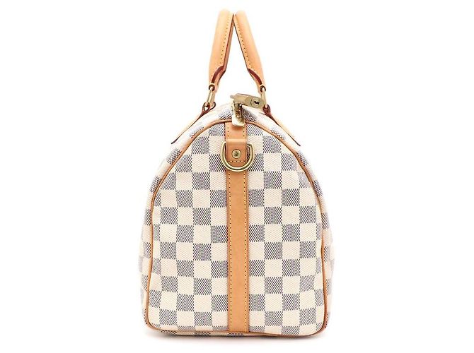 Louis Vuitton Borsa Tote e Borsa a Spalla Damier Azur Speedy Multicolore - vista 3