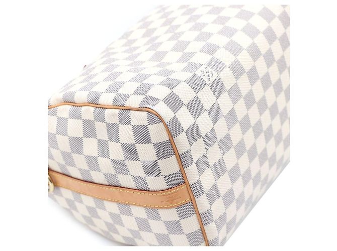 Louis Vuitton Borsa Tote e Borsa a Spalla Damier Azur Speedy Multicolore - vista 5