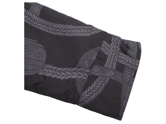 Hermès Sovracamicia reversibile Palefroi Remix da donna Nero - vista 11