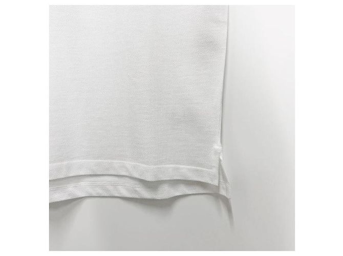 Dior Kurzarm-Poloshirt mit Logo-Stickerei Weiß - Ansicht 5