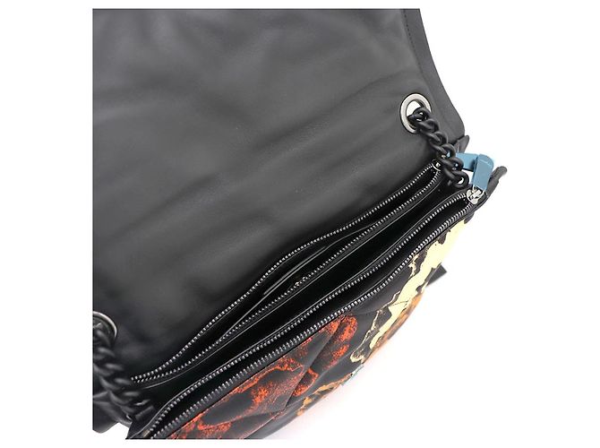 Borsa a tracolla Salvatore Ferragamo Viva Bow Vara Small Flap Nero - vista 21