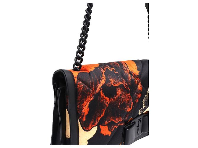 Borsa a tracolla Salvatore Ferragamo Viva Bow Vara Small Flap Nero - vista 5