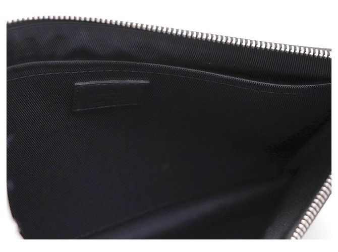 Louis Vuitton Pochette To Go Damier Infini Graphite Nero - vista 7