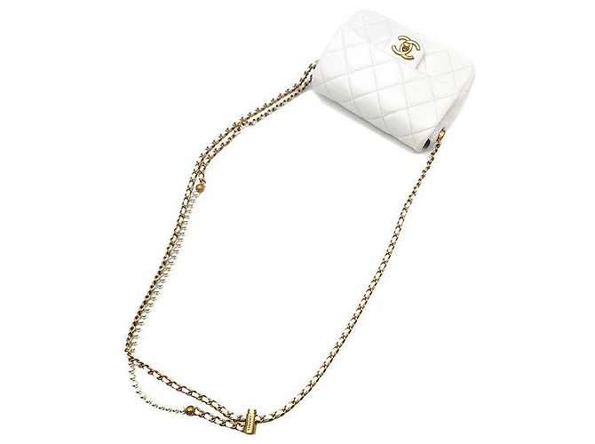 Chanel Mini borsa a tracolla My Perfect Pearl Chain Multicolore - vista 4