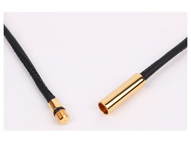 Hermès Collana Loop Petit Bicolor da donna Nero - vista 4