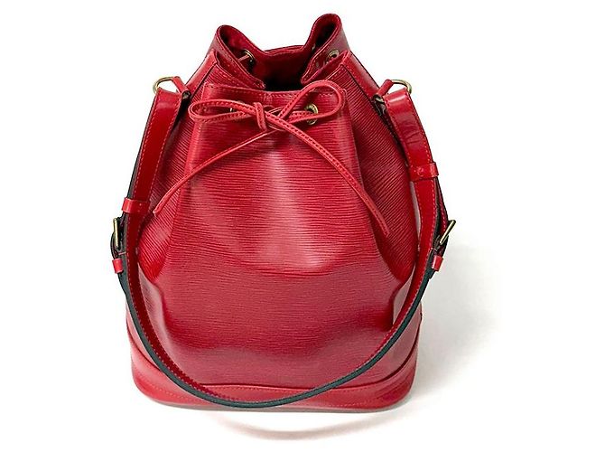Noe Louis Vuitton Borsa a Spalla Petit Noé Red Rosso - vista 9