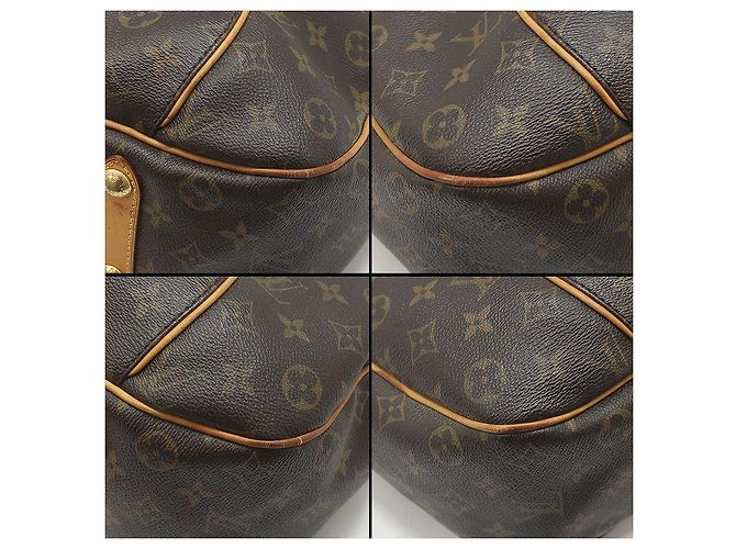 Louis Vuitton Borsa a Spalla Monogram Galliera PM Marrone - vista 12