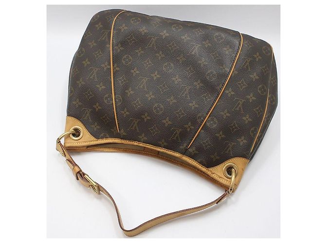 Louis Vuitton Borsa a Spalla Monogram Galliera PM Marrone - vista 3