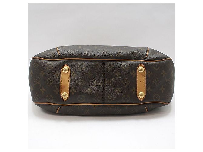 Louis Vuitton Borsa a Spalla Monogram Galliera PM Marrone - vista 4