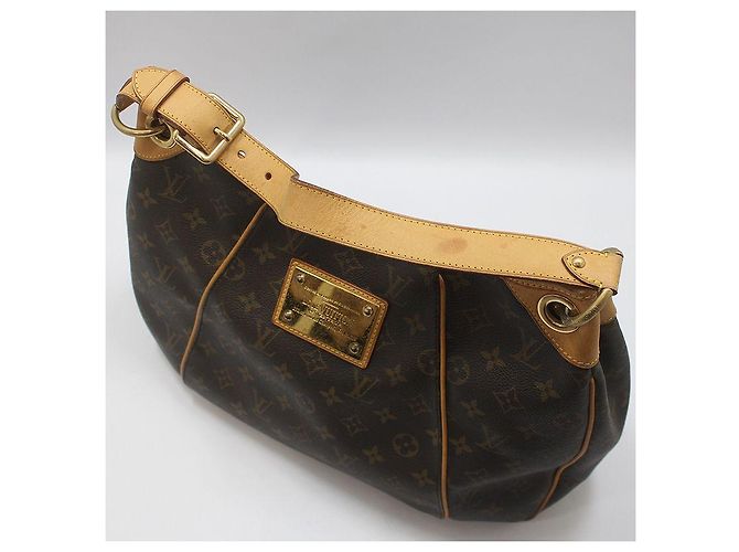Louis Vuitton Borsa a Spalla Monogram Galliera PM Marrone - vista 5