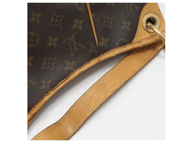 Louis Vuitton Borsa a Spalla Monogram Galliera PM Marrone - vista 6