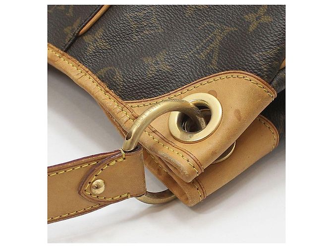 Louis Vuitton Borsa a Spalla Monogram Galliera PM Marrone - vista 7