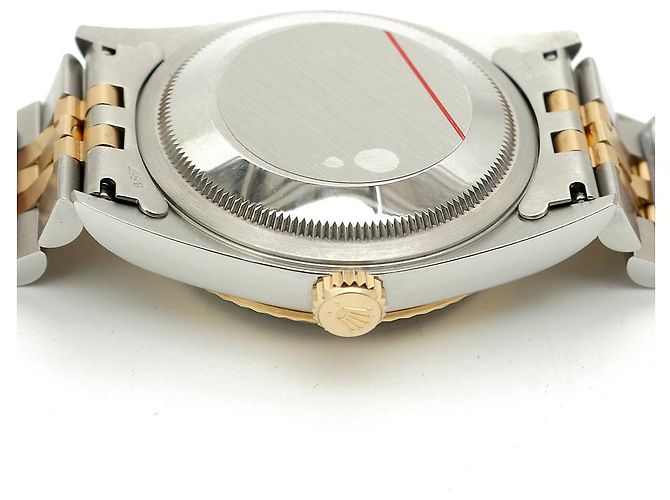 Rolex Orologio combinato Datejust Index Rail Dial da uomo D'oro - vista 14