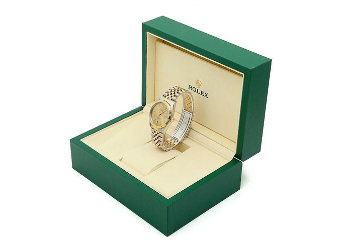 Rolex Orologio combinato Datejust Index Rail Dial da uomo D'oro - vista 28
