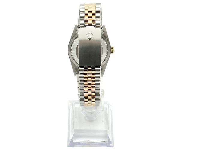Rolex Orologio combinato Datejust Index Rail Dial da uomo D'oro - vista 7