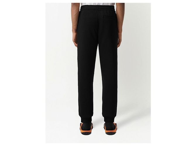 Burberry Pantaloni Jogger in Cotone Multi Multicolore - vista 11