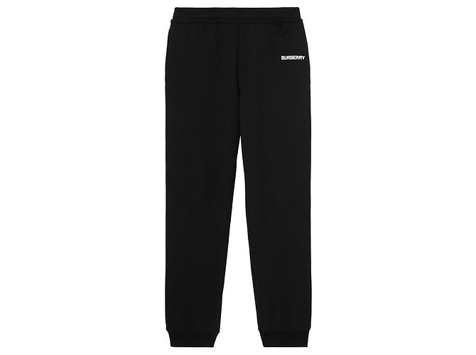 Burberry Pantaloni Jogger in Cotone Multi Multicolore - vista 8