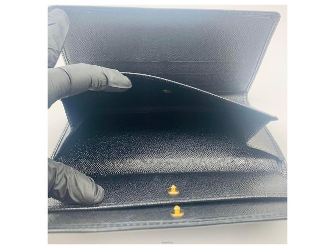 Cartera larga Louis Vuitton Photo Presso Epi Black Negro - vista 6