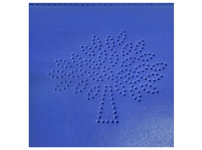 Mulberry Blossom Napa Blue Long Wallet Blau - Ansicht 8
