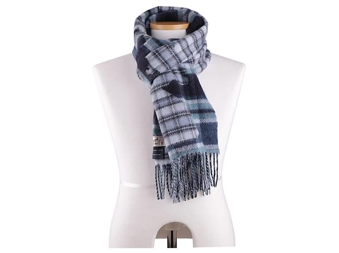 Hermès Sciarpa Tartan Echec au Roi Multicolore - vista 13