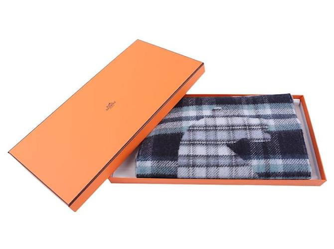 Hermès Sciarpa Tartan Echec au Roi Multicolore - vista 2