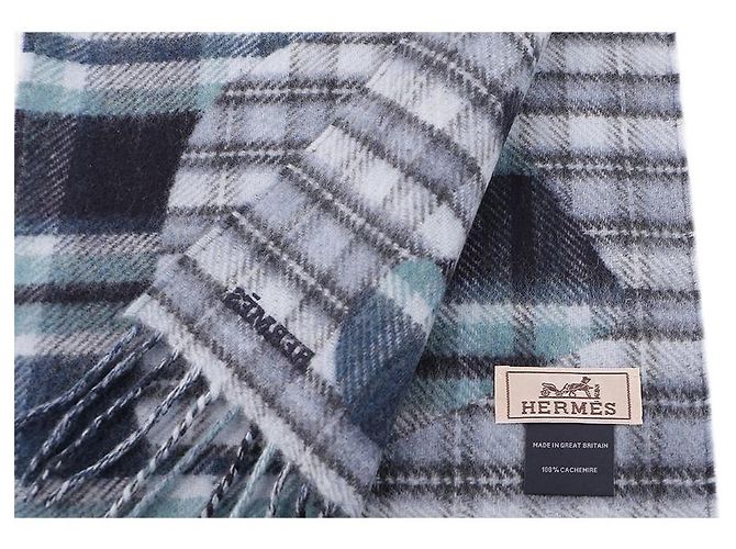 Hermès Sciarpa Tartan Echec au Roi Multicolore - vista 9