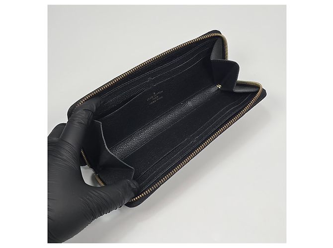 Louis Vuitton Cartera Monogram Empreinte Clemence Plata - vista 7